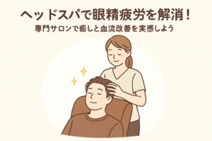 ヘッドスパで眼精疲労を解消！専門サロンで癒しと血流改善を実感しよう